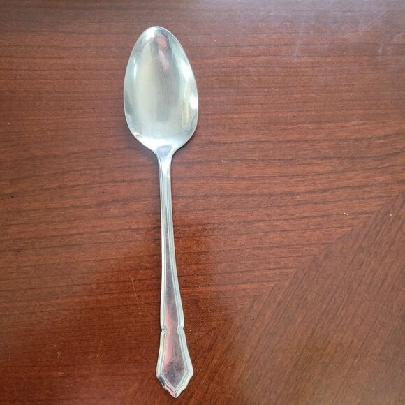 Oneida Other - Oneida Tennyson Stainless Steel Tablespoon Flatware Elegant Design Silver Tone V